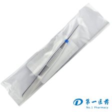 上海医疗子宫颈钳25cm弯2 3齿手术专用医疗器械